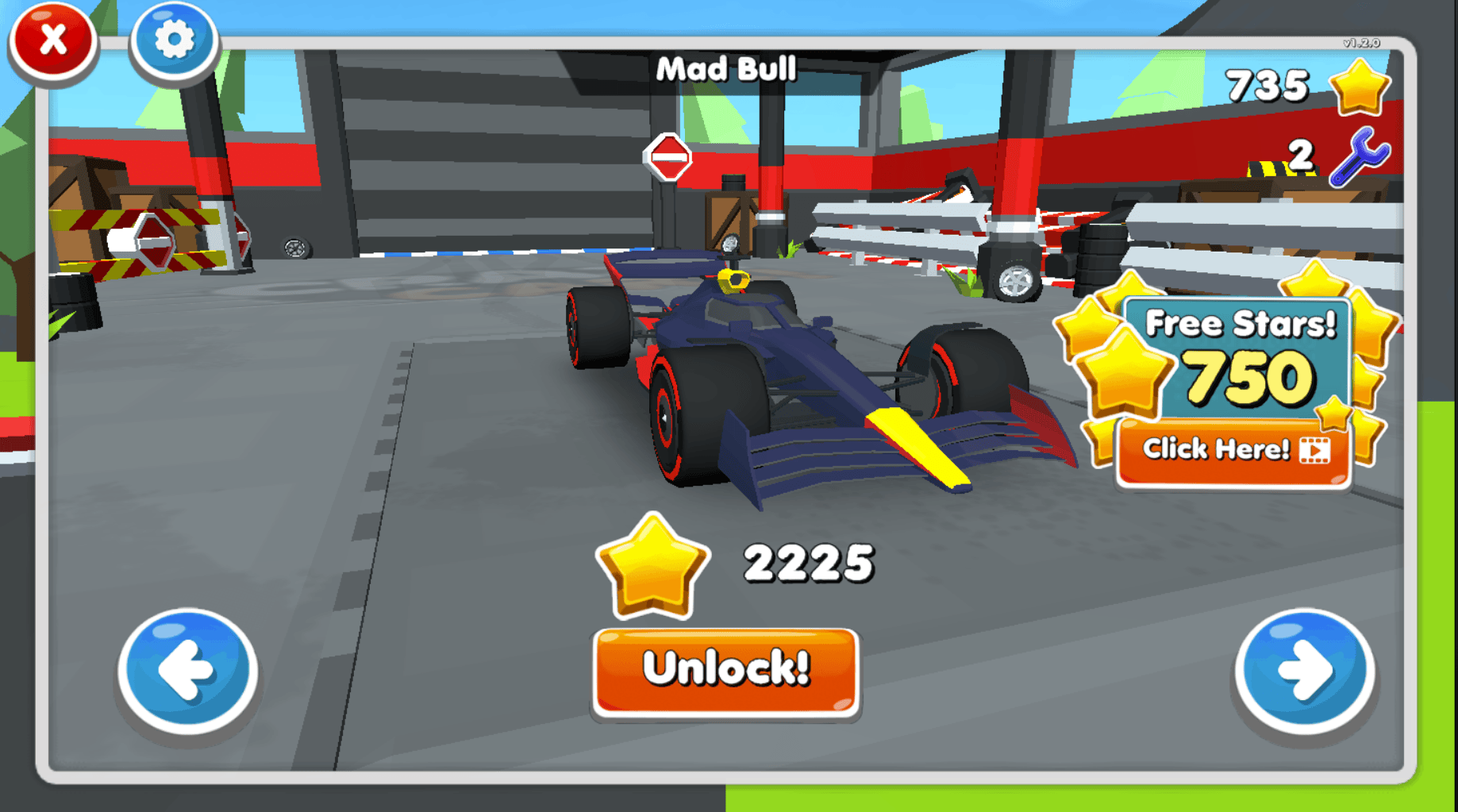Crazy Cars vehicle combat